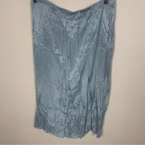 H&M Satin 100% Lyocell Midi Skirt